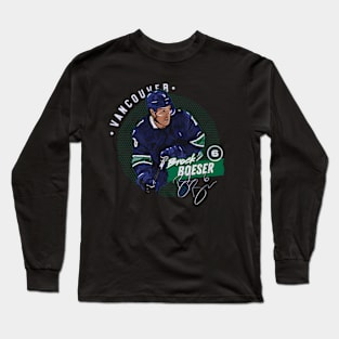 Brock Boeser Vancouver Dots Long Sleeve T-Shirt